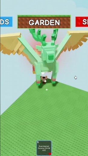 everchanted peryton #roblox #growagarden