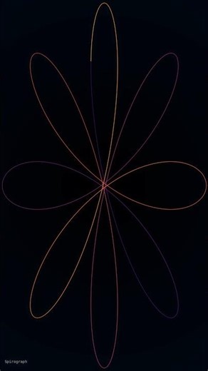 Spirograph #2 | Vivid Flow #Shorts
