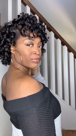 Rod Set on Relaxed Hair Tutorial