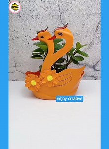 1.6M views · 78K reactions | The idea of ​​recycling discarded plastic bottles into beautiful decorative flower pots at home | Enjoy creative | Facebook