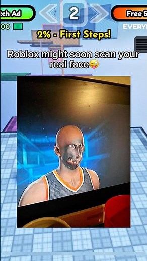 ROBLOX IS TESTING FACE SCANS!😵‍💫🤨 #roblox #rblx #robloxrant