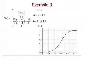 AQA Statistics: Continuous random variables 4-2