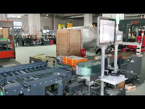Auto Top/Bottom Case Cartoning & Sealing System #packaging #materialhandling #factoryautomation