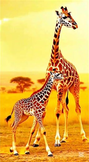 Baby Giraffes Walk in Just Hours 😲.