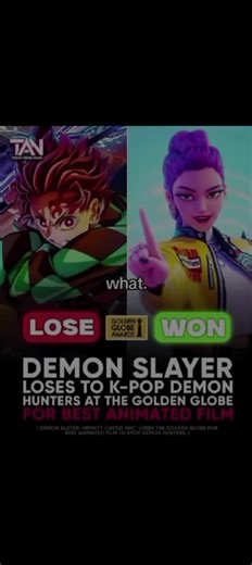 не чирта не понимаю как kpdh победил kny/ds я без понятие #kny #kpdh #knyvskpdh #wtf #nahbro •kpdh (k-pop demon hunters) это мультфильм 2025 года который вышел летом как и бесконечный замок/крепость.Однажды был типы поединок можду ними у кого лутшая анимация и в этом состизание выйграл kpdh.И я не понимаю как этот мультфильм победил это искусство.