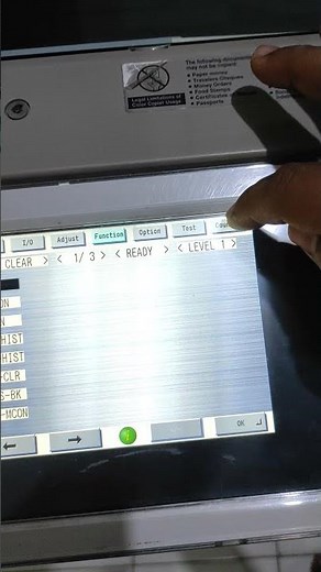 HOW TO PROGRAM ERROR E005 AFTER CHANGING THE WEB CLEANING