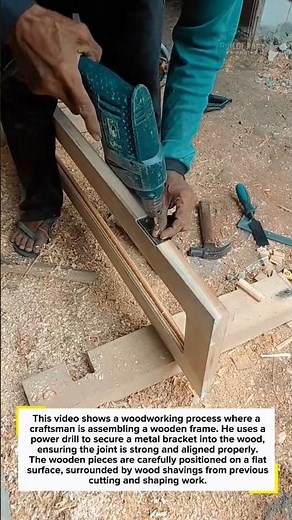 Fast Wood Frame Bracket Install | Strong Joints #woodworking #DIY #carpentry Pro Technique Demo USA