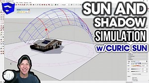 SUN AND SHADOW Simulation in SketchUp with Curic Sun