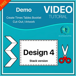 Demonstration: Make The Times Tables Booklet -- Design 4