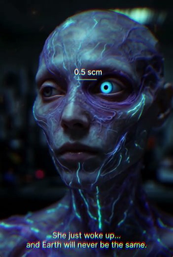 #AlienHybrid #AwakeningGlow #CinematicReveal #8KCGI #AlienGirl #SciFiShorts #viralshorts#TrendingCGI