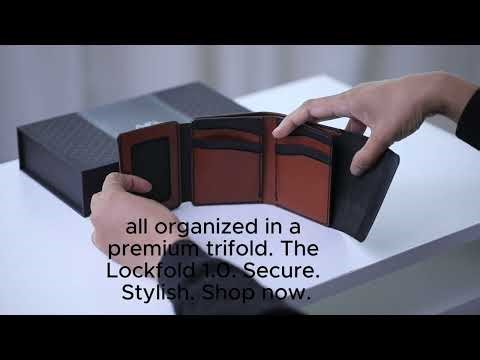 The Best Secure Trifold Wallet You Can Buy? Lockfold 1.0 Flap Lock Review