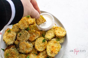 Air Fryer Pickles - Air Fryer Eats - Easy Air Fryer Recipe