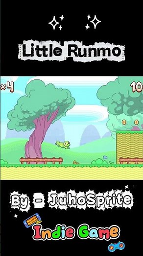 Little Runmo Platformer 2D Indie Game By - JuhoSprite