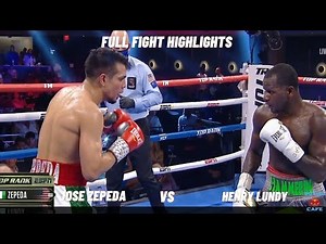 Zepeda vs Lundy | Full Fight Highlights