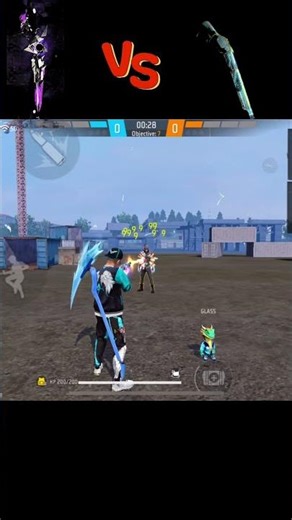 M1887 Tropical Parrot 🦜 vs M1887 Sterling Conqueror 👑 Damage Test 🔥 | Free Fire Shorts