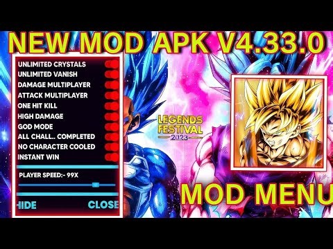 dragon ball legends unlimited chrono crystals💥 | Dragon Ball Legends Characters Unlock 🔓 Mod Menu ☑️