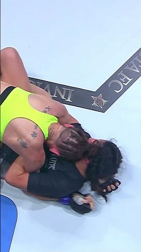 She SLAMMED Her Onto the Canvas! #mma #ufc #shorts