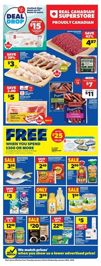 Flyers for Real Canadian Superstore Valid from January 22 to 28, 2026🛒🎯 https://www.flyers-on-line.com/real-canadian-superstore #RealCanadiansuperstore #Savings #Promotions | Flyers Online