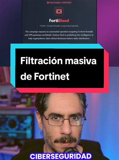 @Security BSides Querétaro El mapa de la filtración masiva de Fortinet #ciberseguridad #fortinet #soc #seguridadinformatica #infosec