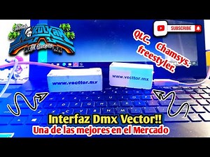 💥TUTORIAL008💥Programando la Interfaz Vector dmx 🔥🔥parte 1🔥🔥 frestyle, Qlc, Chamsys.