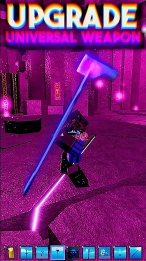 UPGRADE UNIVERSAL WEAPON IN THANOS SIMULATOR #viralvideo #roblox #youtubeshorts #reels #tiktok