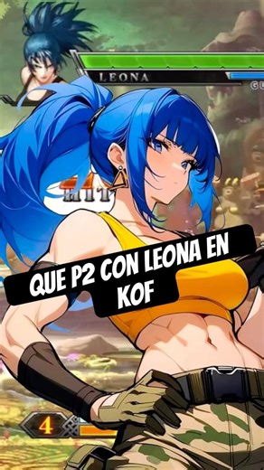 Por que usar a leona en the king of fighter #arcade #gamer #neogeo #gaming #snk #retrogaming