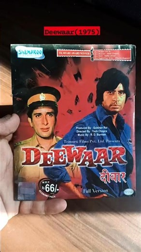 Deewaar(1975) Movie Video CD #arxmandeep #kishorekumar #hindisong #bollywoodsongs #cd #nostalgia