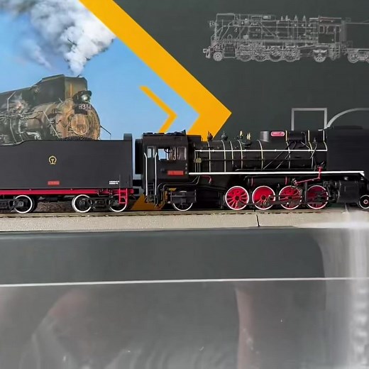 [產品消息/預訂-HO Scale]2025-11第1批JS跨越模型建設型蒸氣機車功能影片示範 稍後會有樣車在店展示 | 國鐵小站