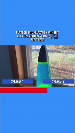 Blast Off Into Relaxation with This Rocket-Shaped Lava Lamp! 🚀🌌 BUY IT HERE:
