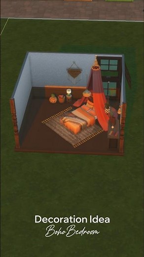 Sims 4 Boho Bedroom Build | Cozy Bohemian Decor Inspiration 🌿✨