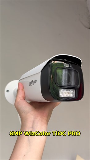 Dahua TiOC PRO: 8MP Vari-focal & Active Deterrence#dahua #colorful #deterrence