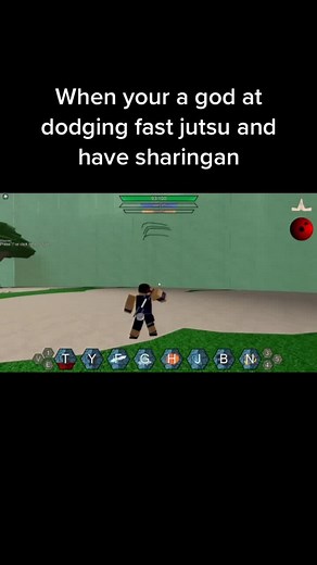 Mastering Dodging Fast Jutsu with Sharingan in Roblox