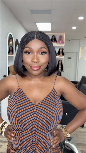 Why blend in when you can stand out with our human hair micro bob Instock/available for immediate purchase ✅ Style: 10” human hair micros bob Made with top quality tangle free human hair www.Wigsbygaga.com #wigsbygaga