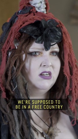 Goth mom shares her journey to freedom and acceptance