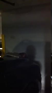 Drunk girl pee in parking lot