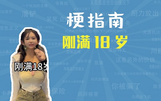 刚满18岁是什么梗【梗指南】
