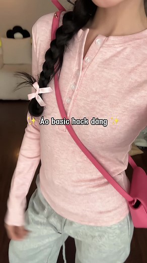 Màu hồng xink còn màu đen gầy kkk #xuhuong #foryou #tryon #oufit #goclamdep #phoidoxinh #imentertainment