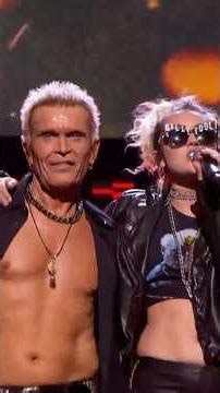 Billy Idol & Miley Cyrus sing the exciting song Rebel Yell 2016