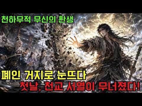천하무적 무신이 폐인 거지로 환생했다… 눈을 뜬 첫날, 천교의 서열을 모조리 뒤엎었다!
