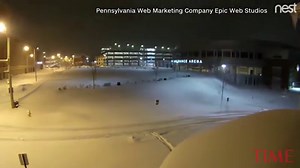 Incredible Time-Lapse Video From Erie, Pa., Shows What 53 Inches of Snowfall Looks Like