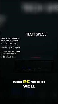 Redragon MPC745 Mini PC: UNBOXING & TECH SPECS REVEALED! #shorts