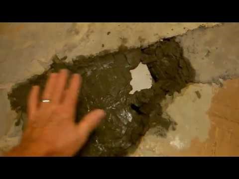 Concrete Slab Hole Repair