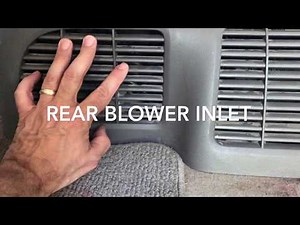 Nissan NV3500 rear blower problem