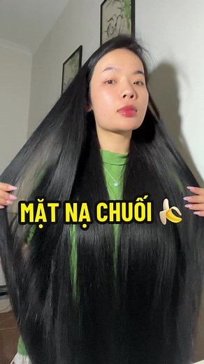 Ủ tóc với chuối bị bếtt, di’nh 😱 #happiphamduongtoc #tocdep #tócđẹp | Peach Hair Cream