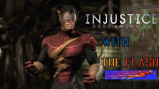 Injustice Gods Among Us classic battle - The Flash Earth 2