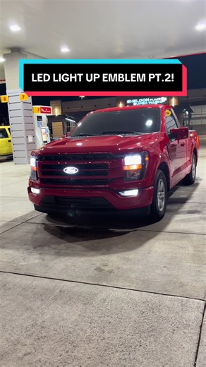 BABY LARIAT LED EMBLEM INSTALL PT.2 How to install an LED Ford emblem!... | Ford F150