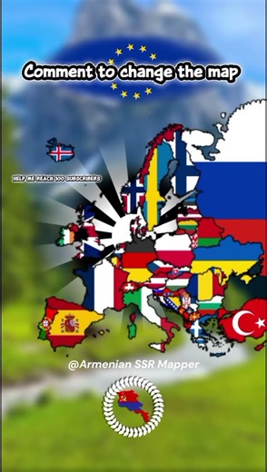 Comment to change the map