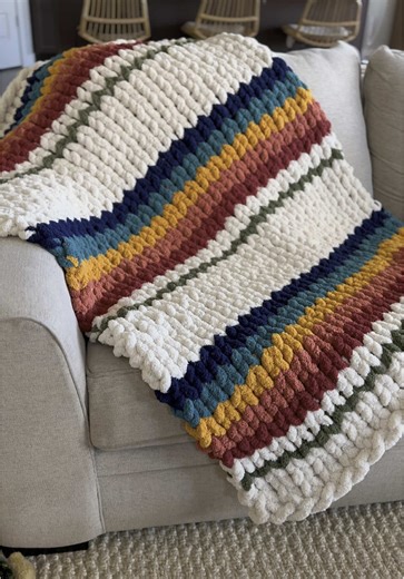 Wildwood Horizon Blanket Pattern for Cozy Spaces