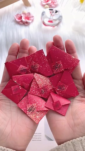 39K views · 249 reactions | The New Year's Eve red envelopes are ready, would you like to celebrate the New Year with me? #Origami #tutorial #Parentchild #handicraft #Handmade #diy #NewYear #folding #red #envelope paper craft ideas | paper craft ideas | Facebook