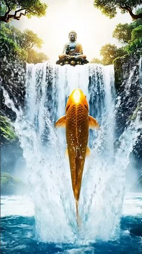 The Dragon's Ascent Witnessed by the Buddha #buddha #motivation #meditation #spirituality #buddhism